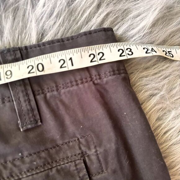 Sonoma Life + Style Mens Khaki Cargo Shorts Size 48 Big & Tall Dark Grey Summer - Picture 7 of 11